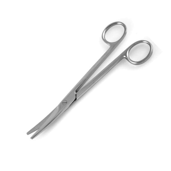 Economy 9in Economy Mayo Scissors, Curved 4-305 - main